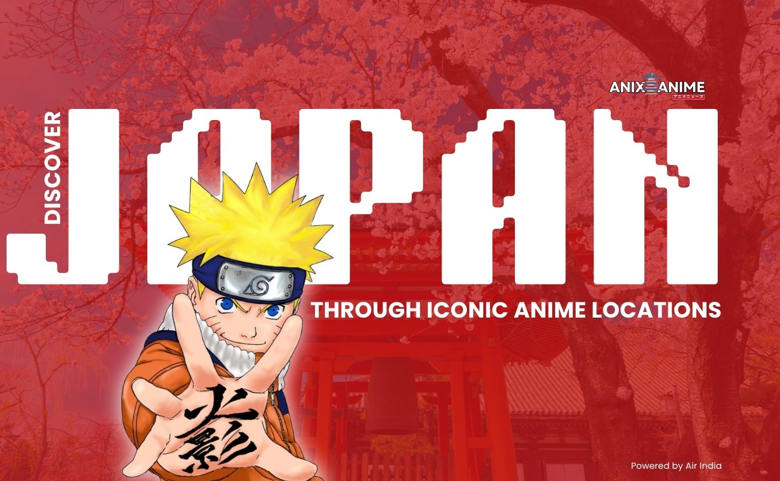 Anime travel Japan